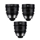 Venus Optics Laowa Nanomorph S35 Prime 3-Lens Bundle (ARRI PL & Canon EF, Silver Flare)