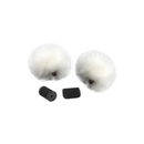 Rycote White Lavalier Windjammer - pair