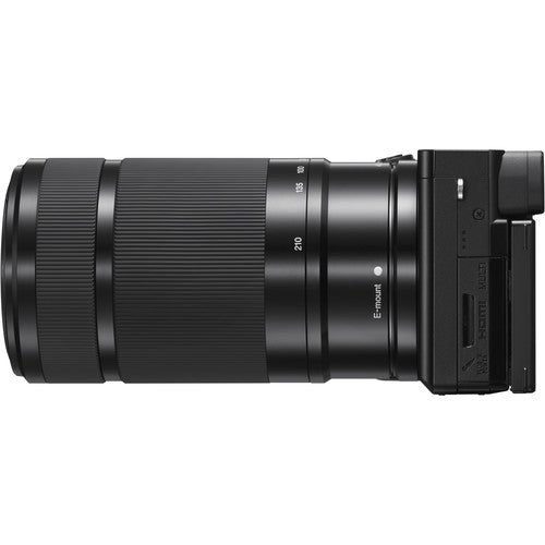 Caméra sans miroir Sony Alpha A6100 avec des objectifs 16-50 mm et 55-210 mm
