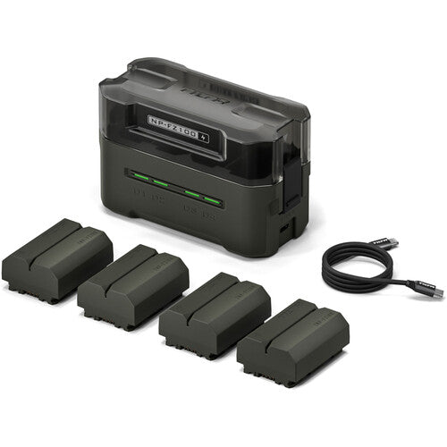 Kit Tilta NP-FZ100 avec 4 batteries et station de charge