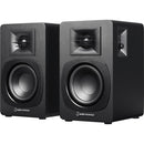 Audio-Technica AT-SP3X 2-Way Active Wireless Bookshelf Speakers (Black)