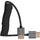Kondor Blue Coiled Full HDMI Cable (12-24") - Black