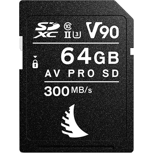 Angelbird 64 Go Av Pro Mk2 UHS-II SDXC V90 Memory Carte