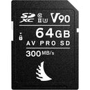 Angelbird 64 Go Av Pro Mk2 UHS-II SDXC V90 Memory Carte