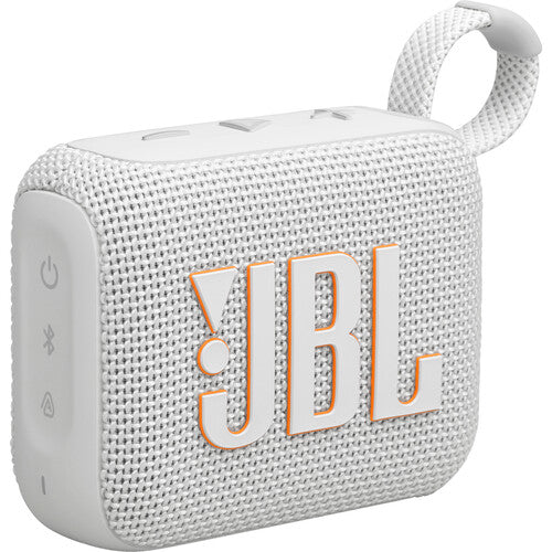 JBL Go 4 Portable Bluetooth Speaker (White)
