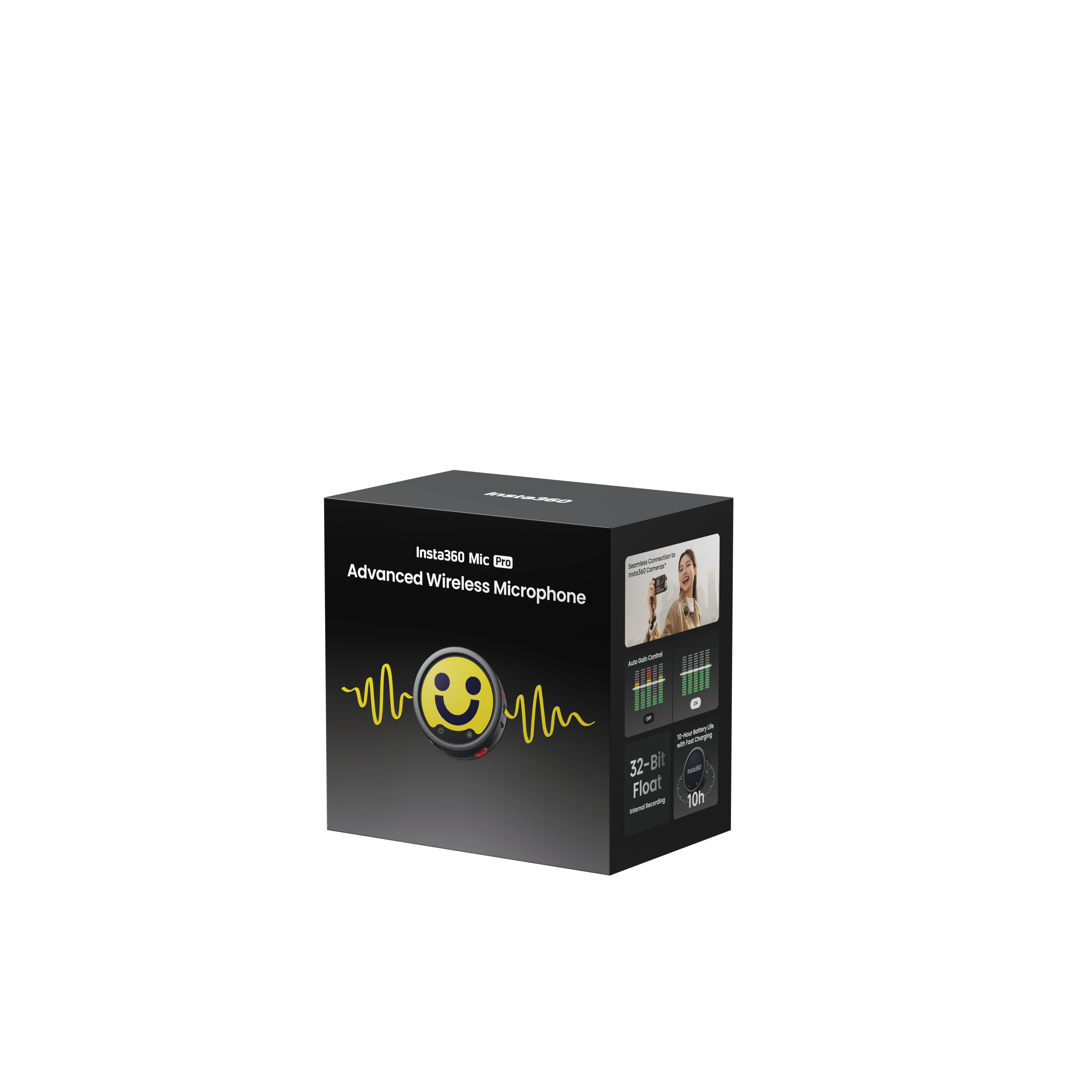 Insta360 Mic Pro Transmitter (Midnight Black)