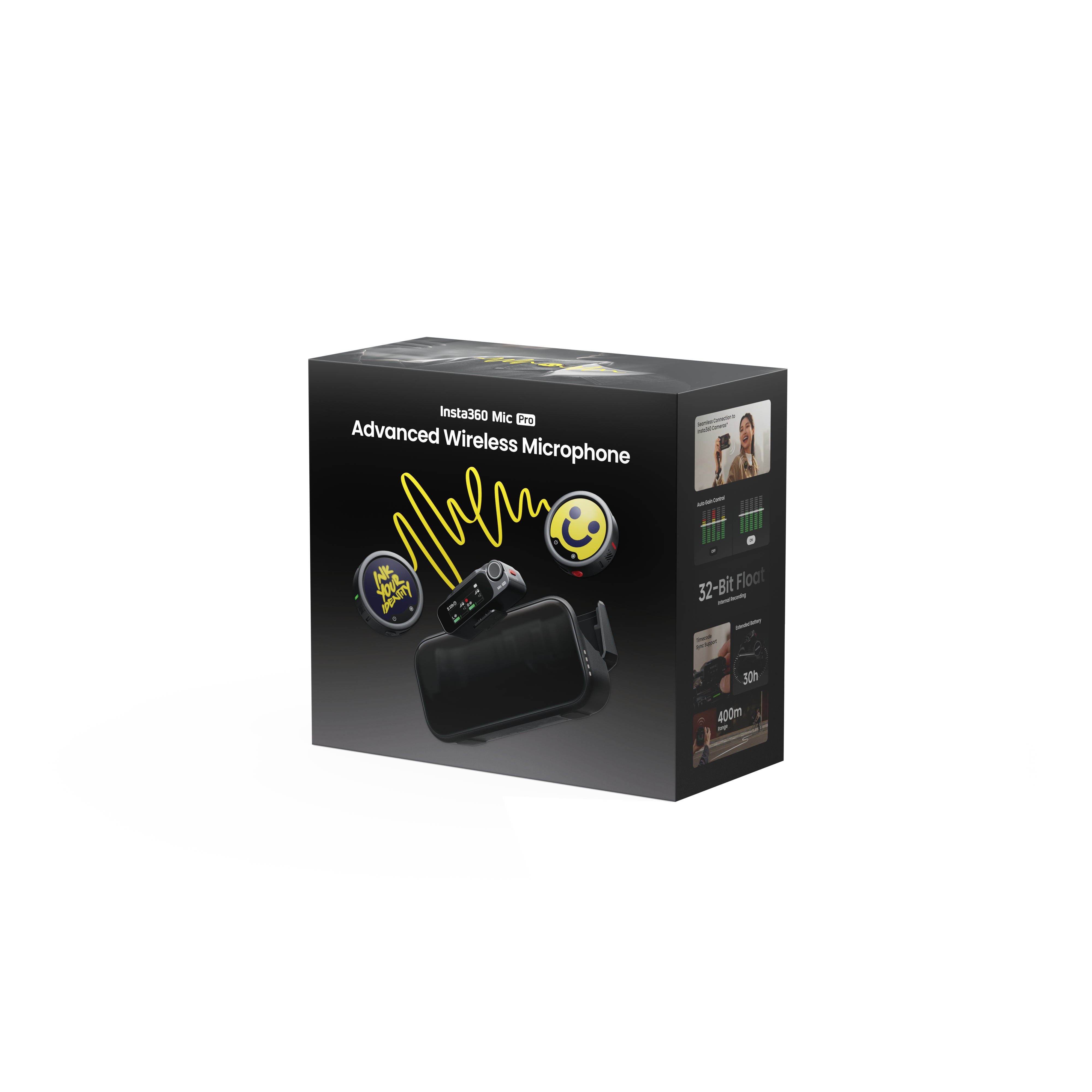 Insta360 Mic Pro (2 TX + 1 RX)