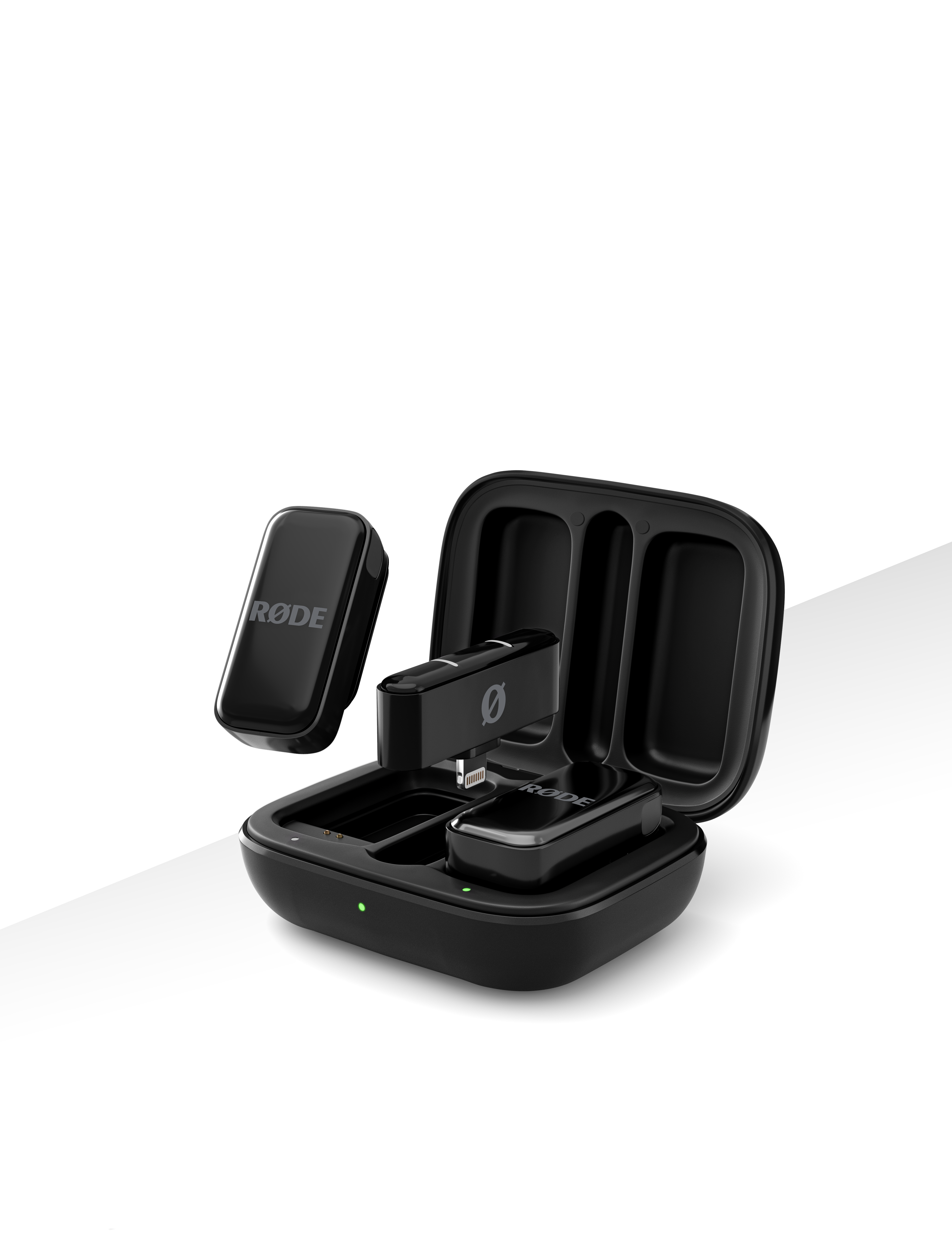 RODE Wireless Micro 2-Person Ultracompact Wireless Microphone System with Lightning Connector (2.4 GHz, Black)