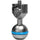Kondor Blue Rotule 1/4" pour bras magiques (gris sidéral)