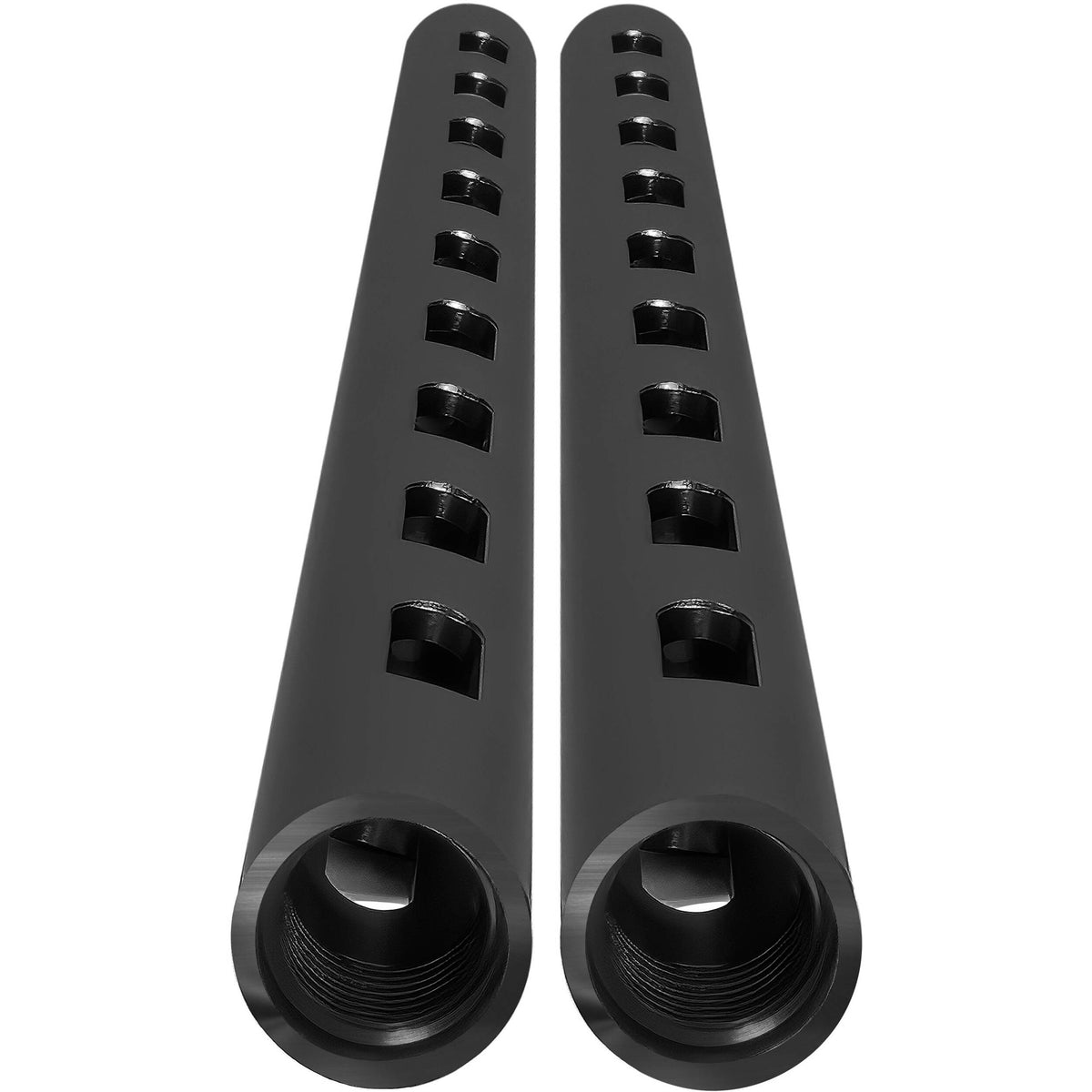 Canne Kondor Blue 18'' PPSH 15MM (filetée, corbeau Noir) - Paquet de 2