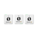 RODE Wireless ME Dual Compact Digital Wireless Microphone System - White