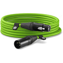 RODE Premium XLR Cable, 6M / 20 Feet, Green