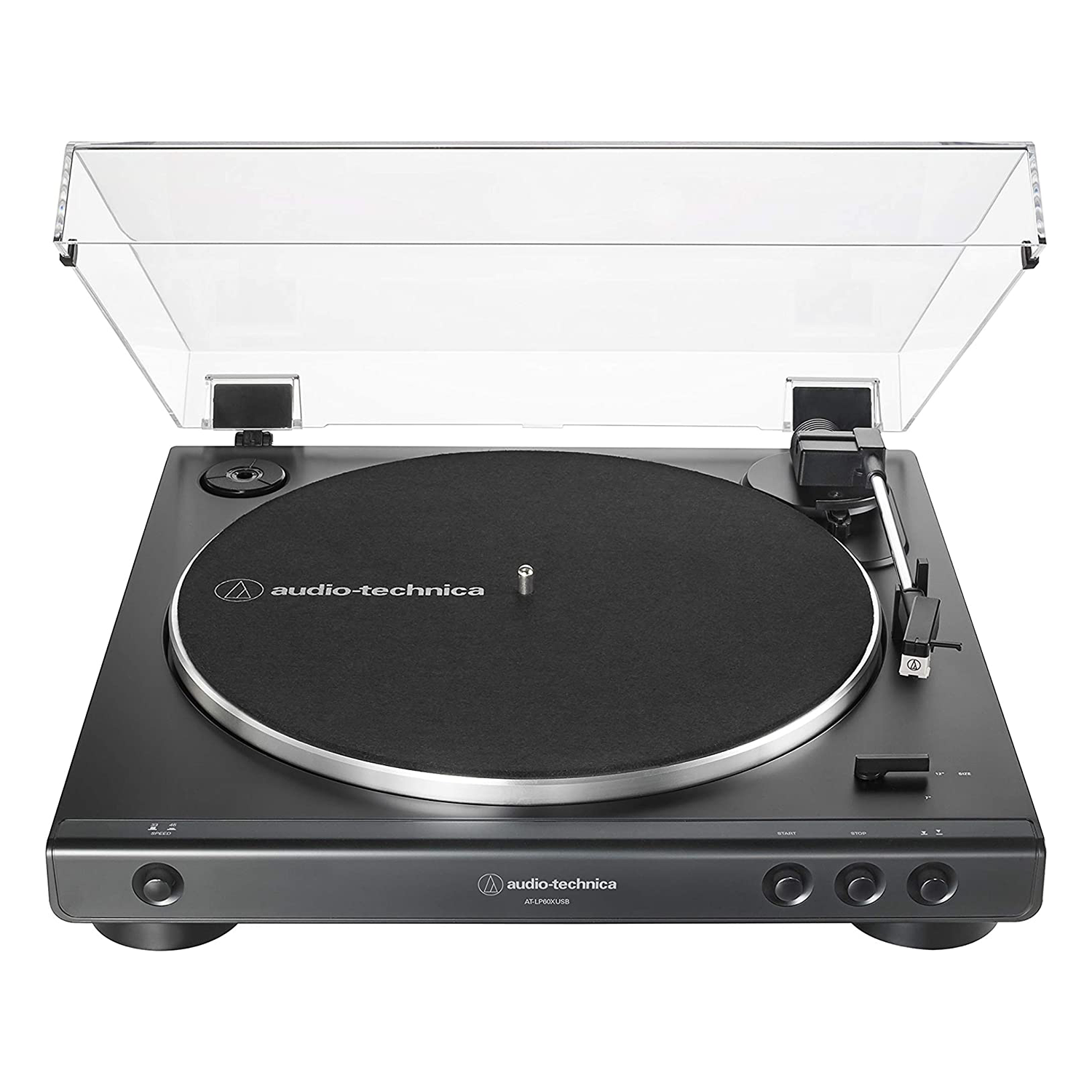 Audio-Technica Consumer AT-LP60X Stereo Turntable Black Bluetooth