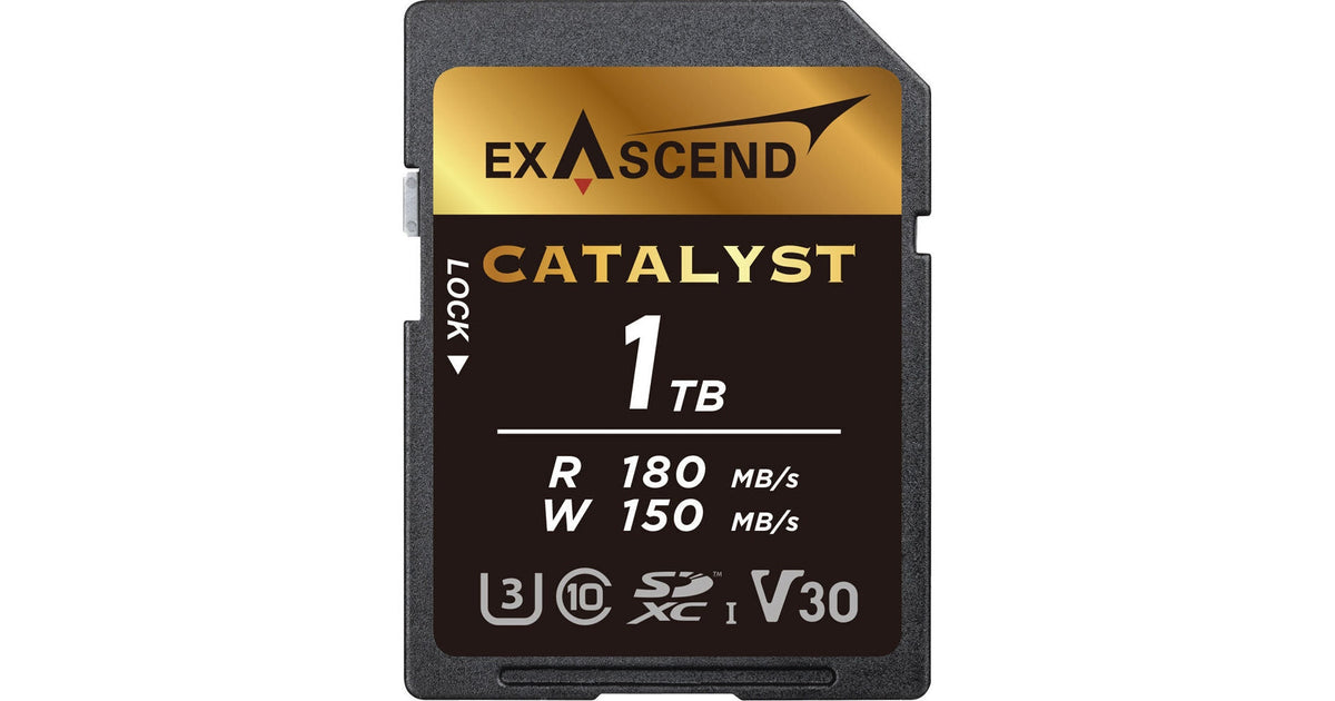 Exascend 1TB Catalyst UHS-I V30 SDXC Memory Card