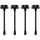 Teradek 6G Flexible "Mushroom" H Antenna Kit for Bolt 6 (4-Pack)