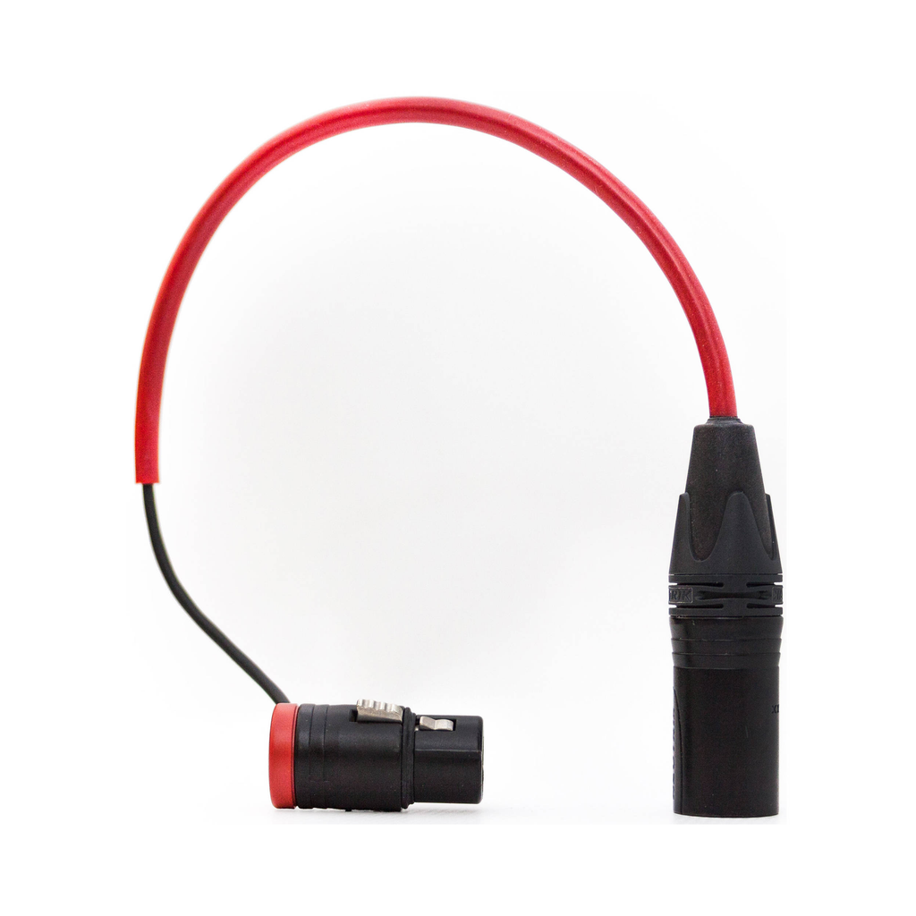 Rycote Cable, XLR-3m to Lightweight 90° XLR-3f, 260mm RYC-042277