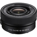 Sony E PZ 16-50 mm f / 3,5-5,6 OSS II Objectif (Sony E, noir)