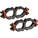 Rycote Back-to-Back Microphone Clips (Pair)
