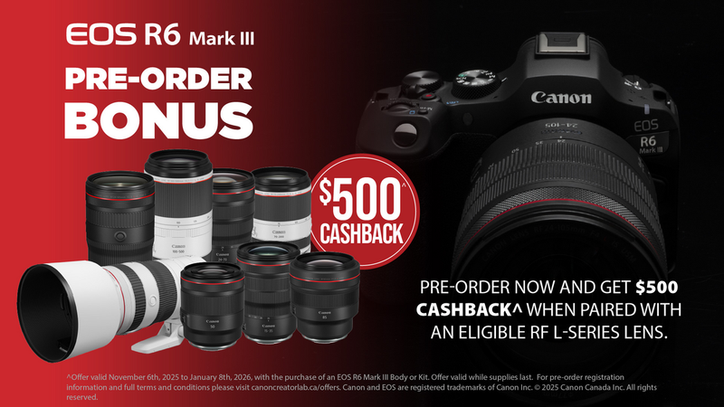 Canon EOS R6 Mark 3 Preorder