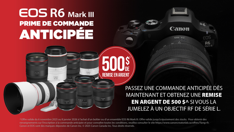 Canon EOS R6 Mark 3 Preorder