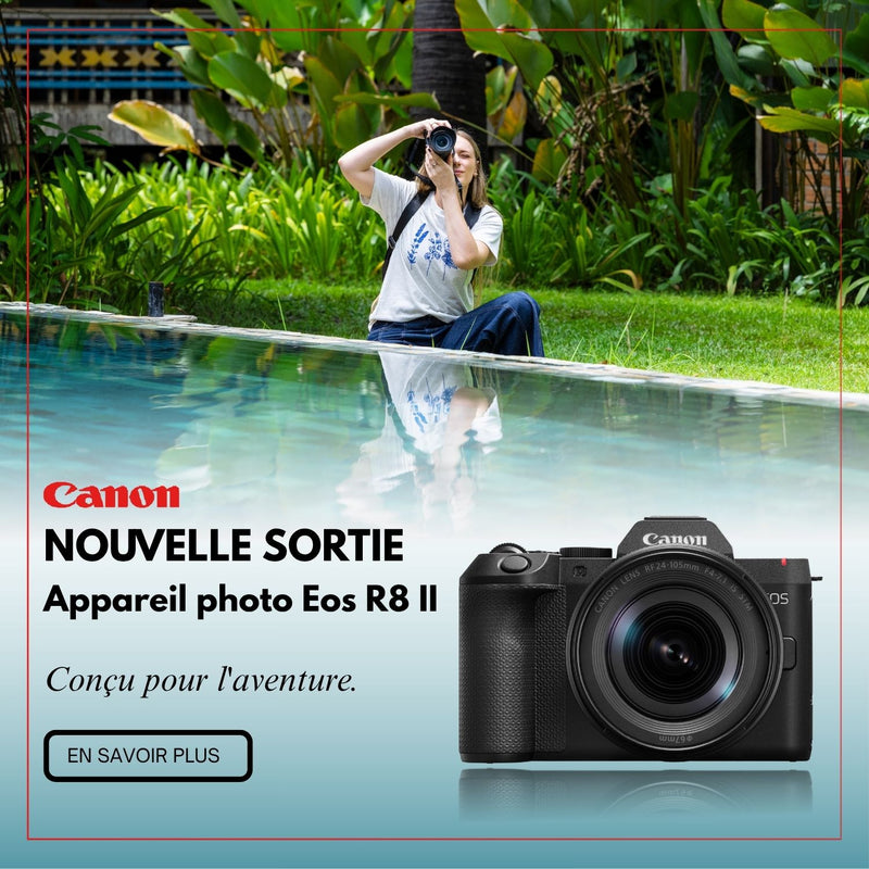 Présentation de l'appareil photo numérique sans miroir Canon EOS R8 Mark II