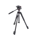 MANFROTTO 190X3 ALUMINUM TRIPOD with 2W fluid head MHXPRO - Damaged Box