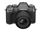 Fujifilm X-T50 Mirrorless Camera Body, w/ XC15-45mmF3.5- 5.6 OIS PZ Lens Kit - Charcoal Silver