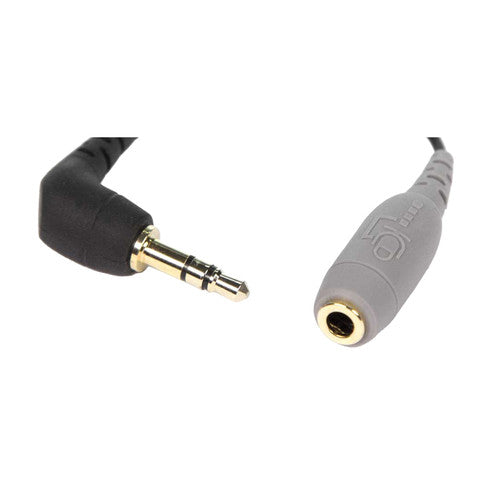 Rode SC3 3,5 mm Trrs Femelle à 3,5 mm Câble adaptateur masculin TRS à angle droit - boîte ouverte