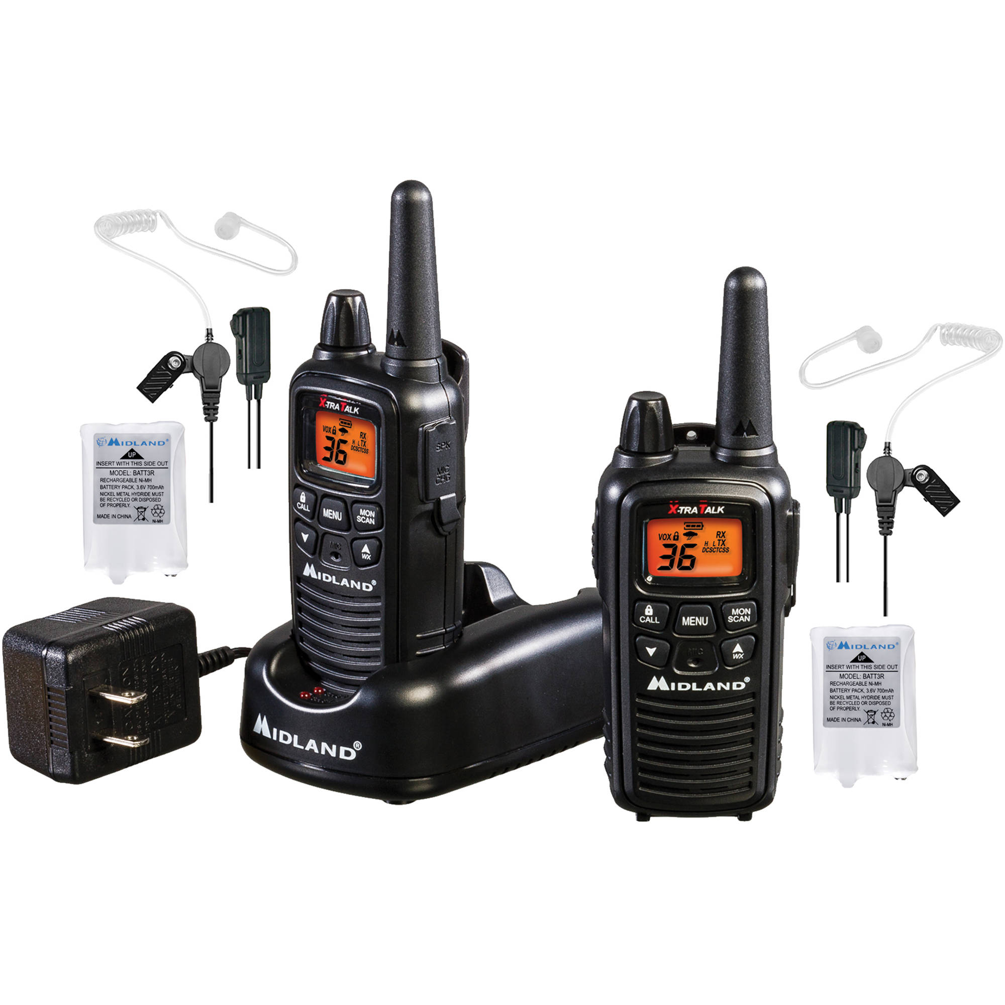 Midland BizTalk License Free 2-way Business Radios (2 Pack)