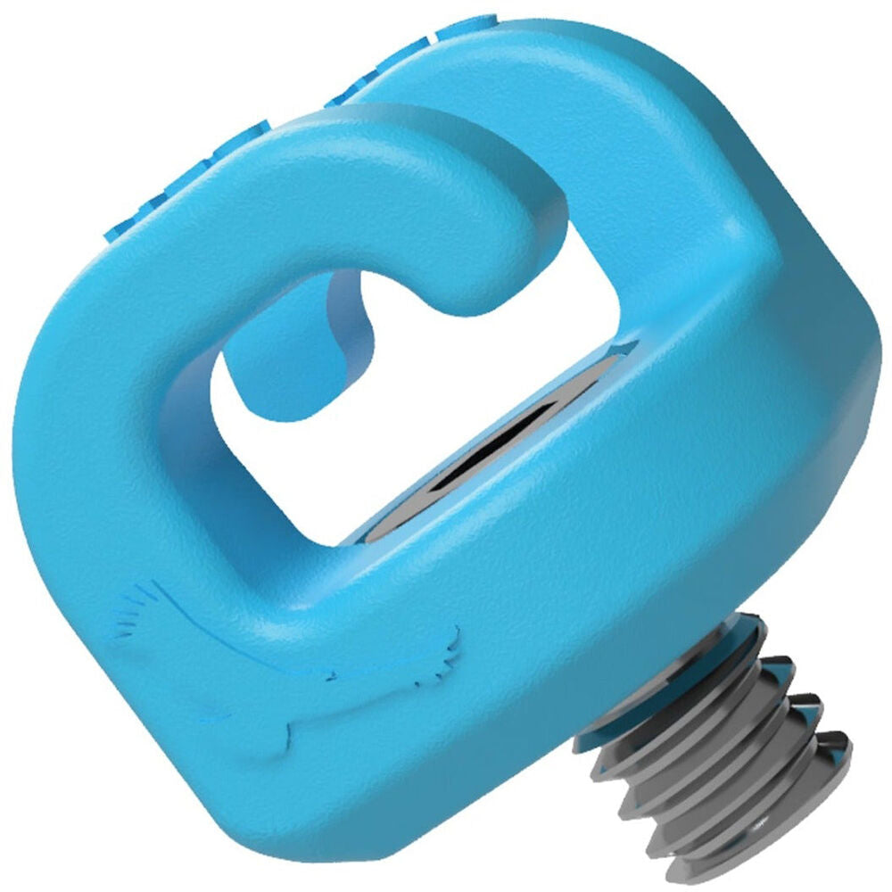 Kondor Blue Mondo Ties Clips de gestion de câbles pour caméras (1/4"-20) (lot de 5 / Kondor Blue)