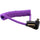 Kondor Blue Gerald Undone MK2 Câble micro HDMI complet vers angle gauche 30,5 - 61 cm enroulé (violet) (angle gauche (Sony/Fuji))