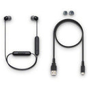 Sony WI-C300  wireless earphones with mic - Black