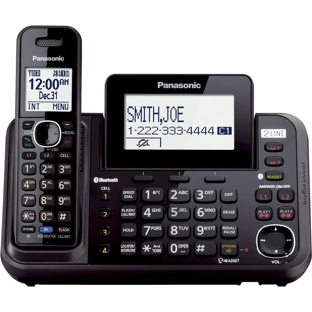 Panasonic KXTG9541B 1 handset 2 line cordless phone - Open Box