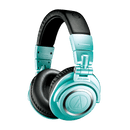 Audio Technica ATH-M50xBT2IB Wireless Over-Ear Headphones - Ice Blue