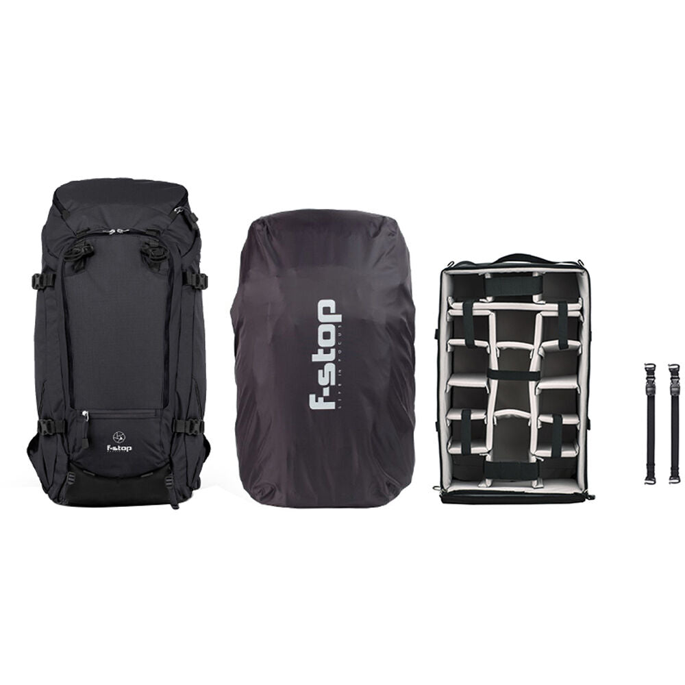 f-stop Mountain Series Sukha 70L Backpack Essentials Bundle - Matte Anthracite Black