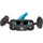 Kondor Blue Cine Magic Arm avec plaques QR Mini Lock (Raven Noir)