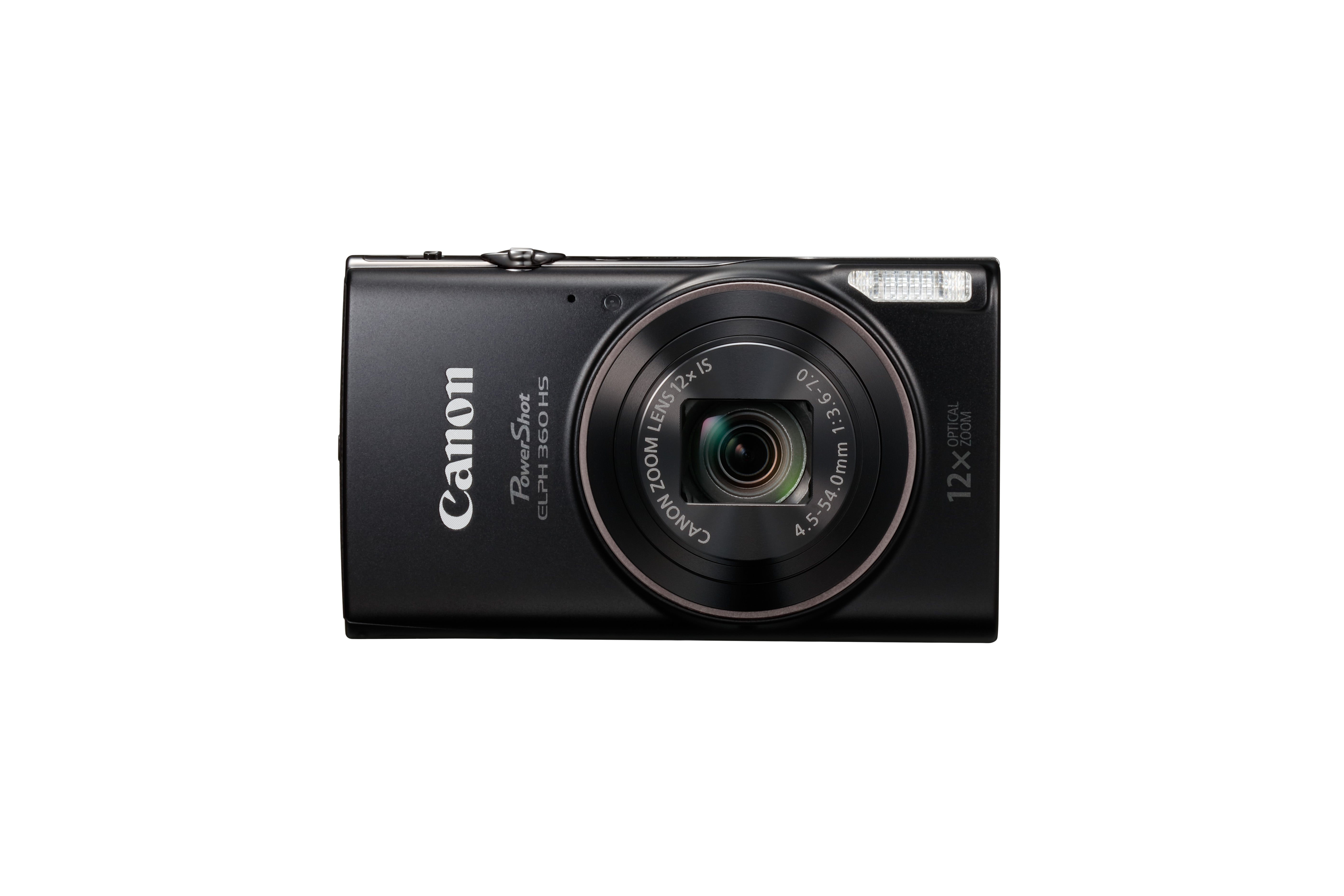 Canon PowerShot ELPH 360 HS - Black