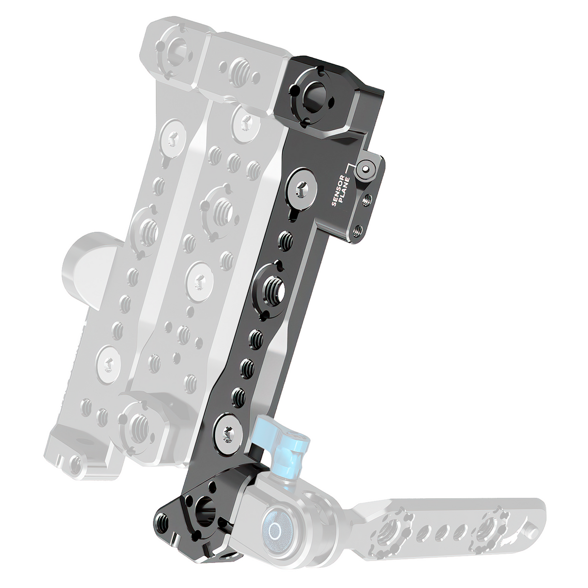 Kondor Blue Sony FX6 Cage (haut droit plaque) (Gris sidéral)