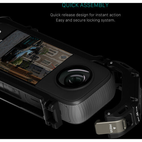 Tilta Cage complète de la caméra pour Insta360 x3 (noir)