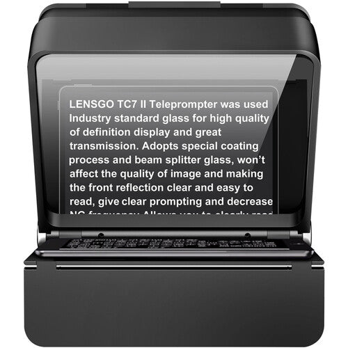 Téléprompteur portable LENSGO TC7II pour appareils photo