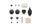Kit de remplacement d'objectifs DJI Osmo 360 II (double)