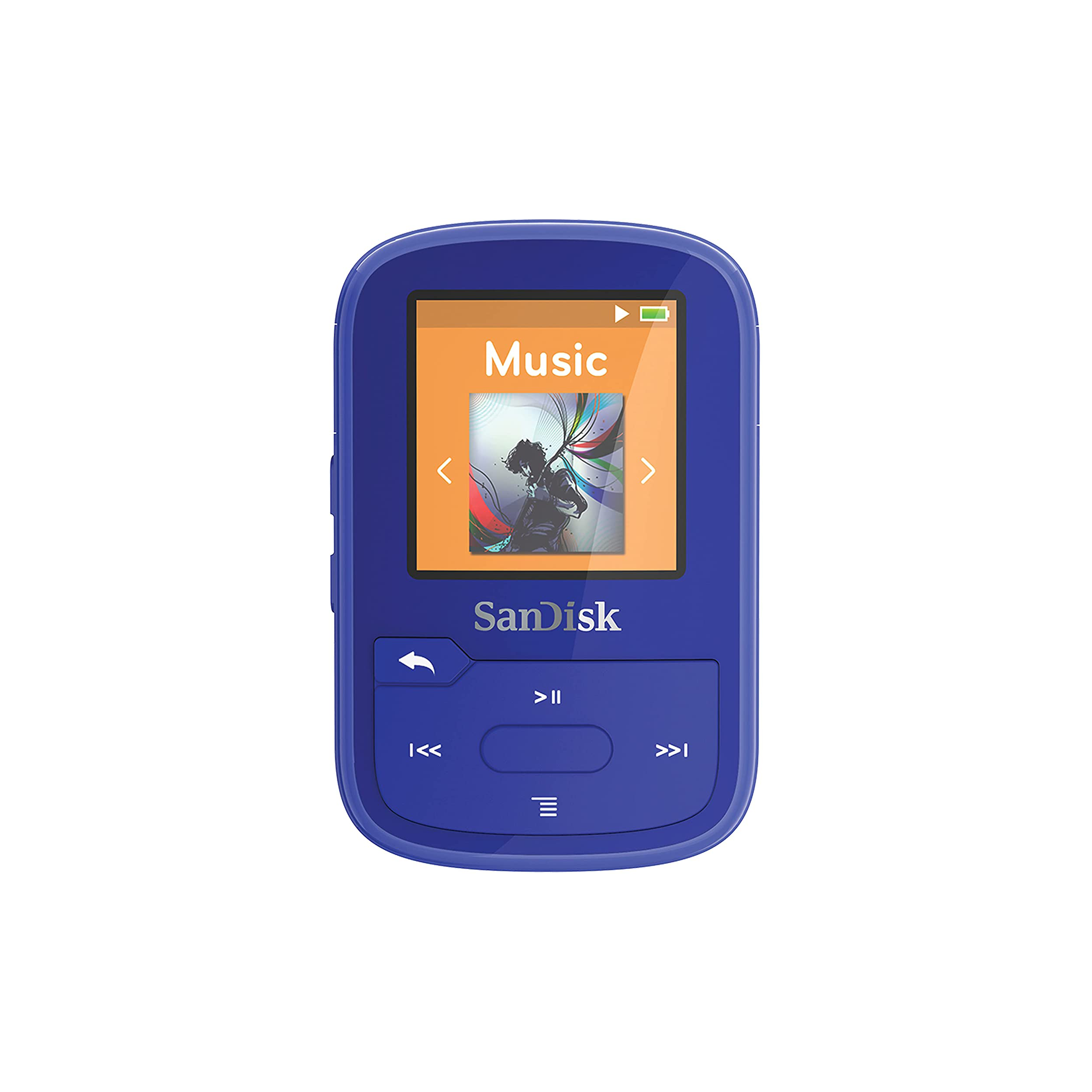 SanDisk Clip Sport PLUS MP3 player - 16GB, Bluetooth- Blue
