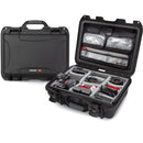 Nanuk 920 Hard Utility Case with Padded Divider Insert & Lid Organizer (Black)