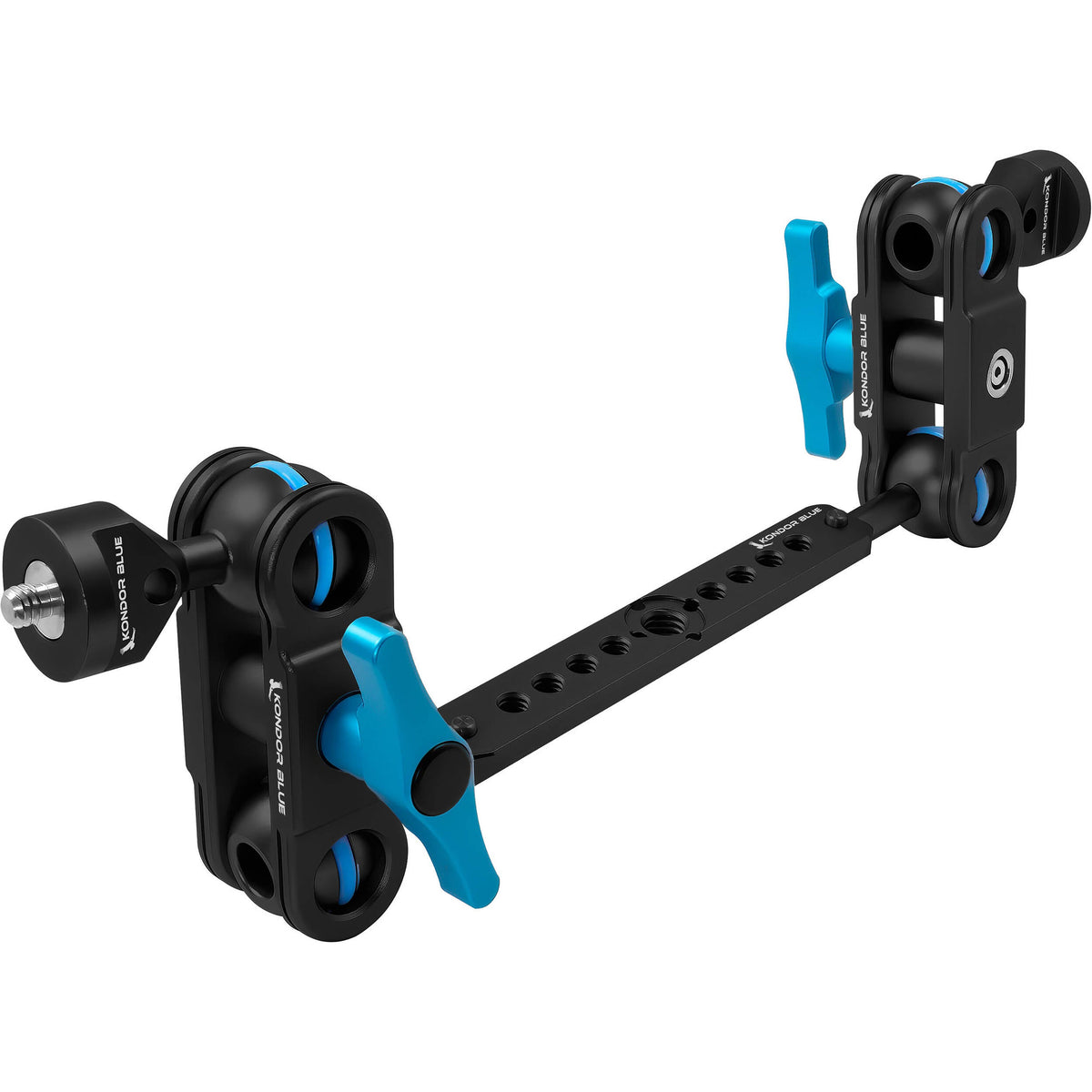 Kondor Blue Cine Magic Arm Pro 8 avec barre d'extension de 8" (Raven Noir)