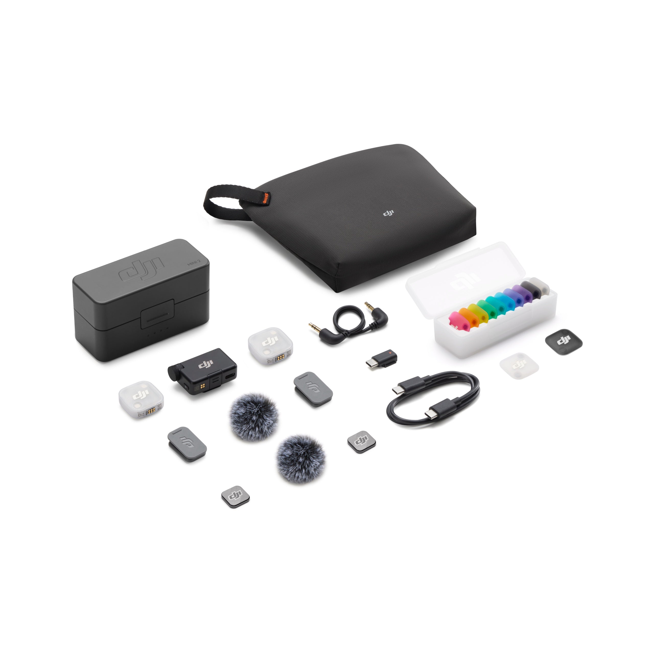 DJI Mic Mini 2 (2 TX + 1 RX + Charging Case) | ExcellentPhoto.ca