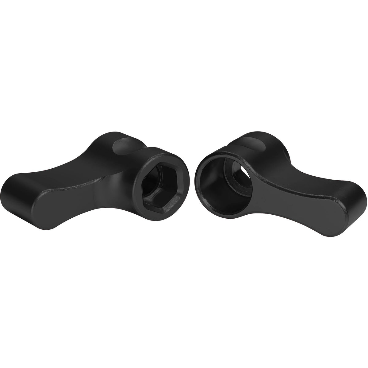 Kondor Lot de 2 boutons de rechange bleus (Raven Noir)