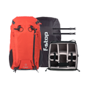 F-Stop Ajna Duradiamond 37L Travel & Adventure Photo Backpack Bundle - Magma Red