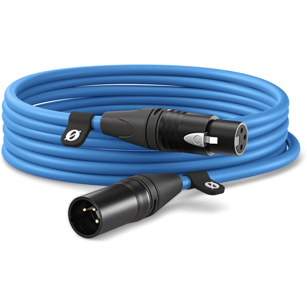 RODE Premium XLR Cable, 6M / 20 Feet, Blue
