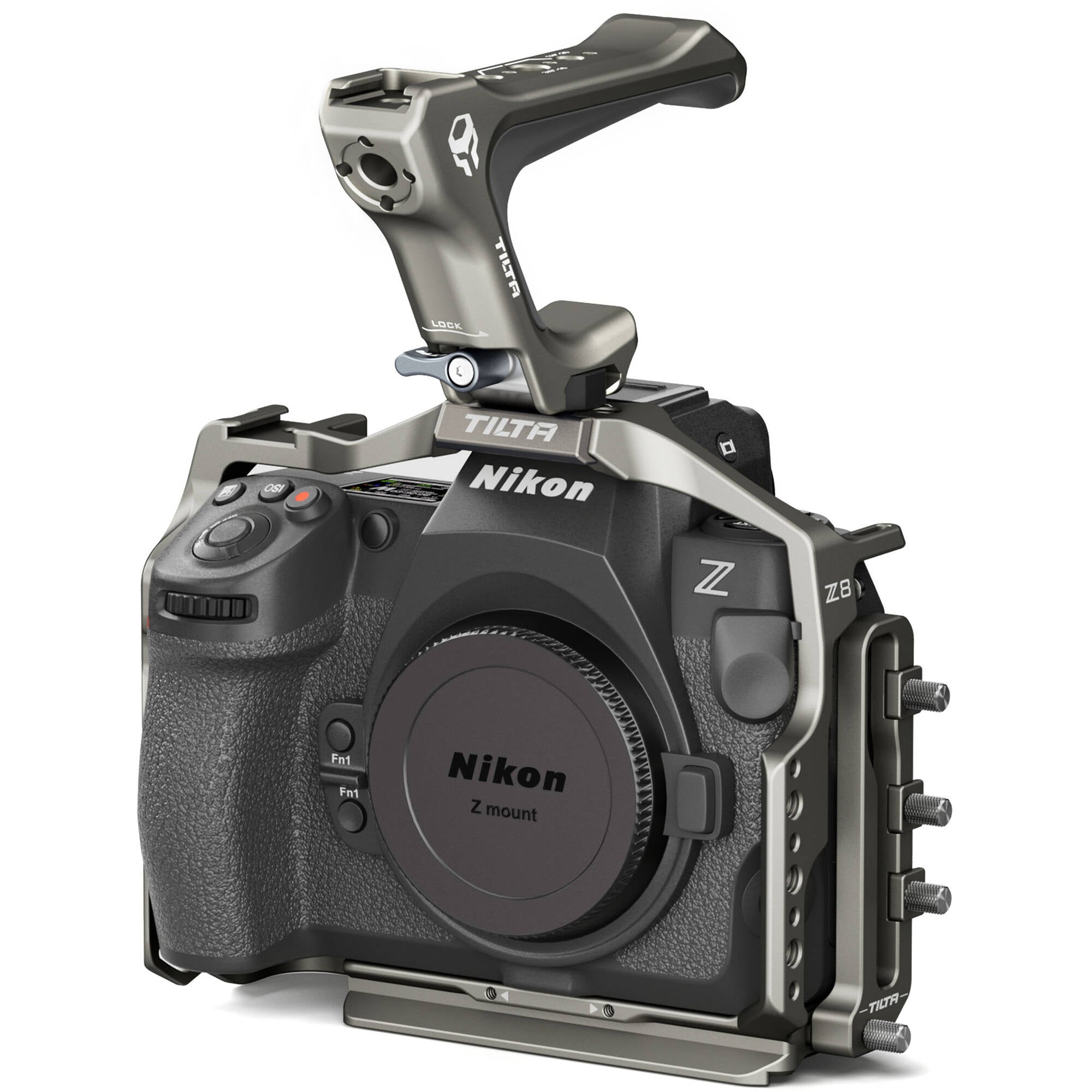Tilta Camera Cage for Nikon Z8 Lightweight Kit - Titanium Gray