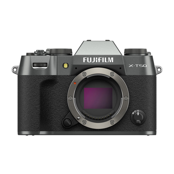 Fujifilm X-T50 Mirrorless Camera - Body Only - Charcoal Silver